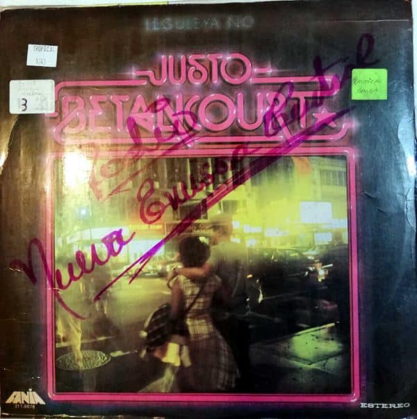 Disco de Vinilo Justo Betancourt - Leguleya No Vinyl Record