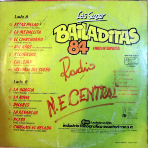 Disco de Vinilo Varios - Las Súper Bailaditas 84 Vinyl Record