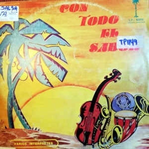 Disco de Vinilo Varios - Con Todo El Sabor Vinyl Record
