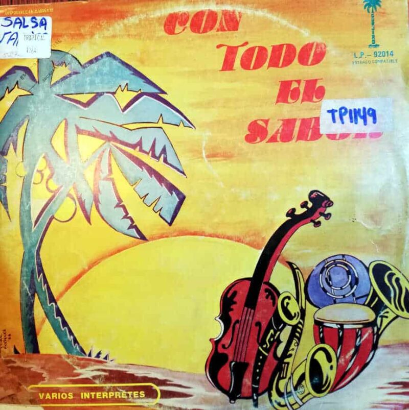 Disco de Vinilo Varios - Con Todo El Sabor Vinyl Record