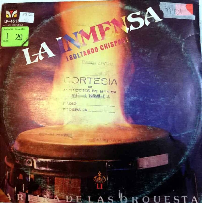 Disco de Vinilo La Inmensa - Soltando Chispas Vinyl Record