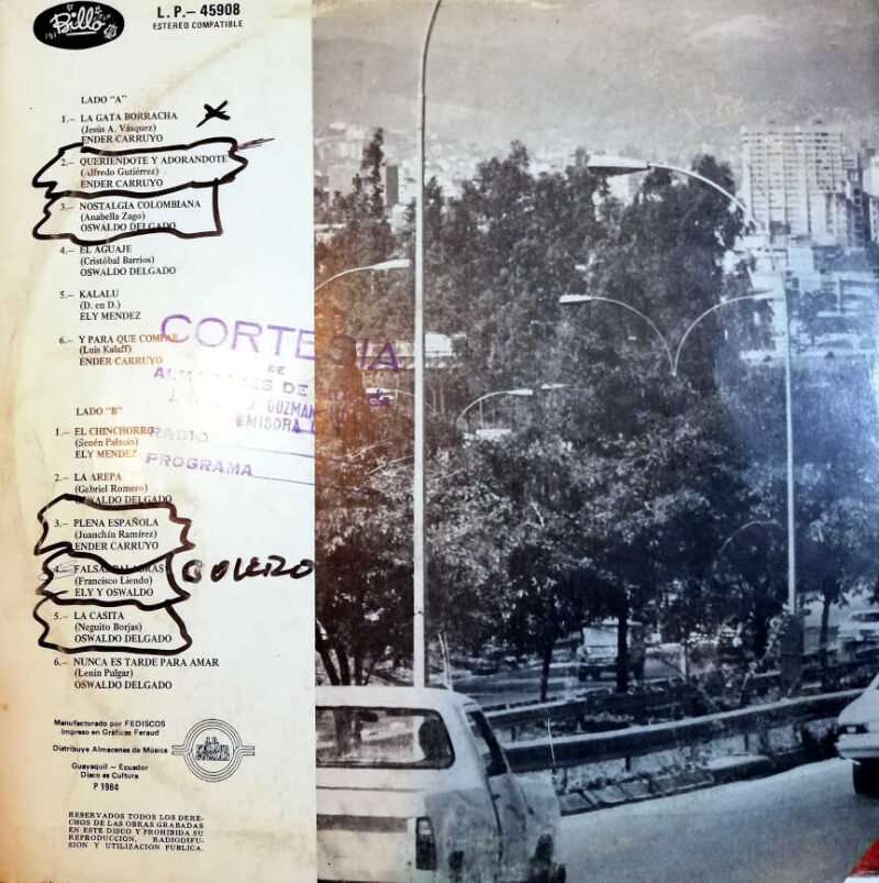 Disco de Vinilo Billo's Caracas Boys - La Gata Borracha Vinyl Record