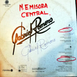 Disco de Vinilo Gabriel Romero - El Cumbiambero Mayor Vinyl Record