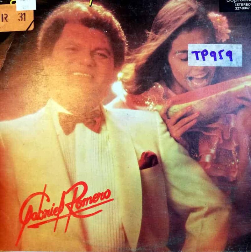 Disco de Vinilo Gabriel Romero - La Voz Tropical Vinyl Record
