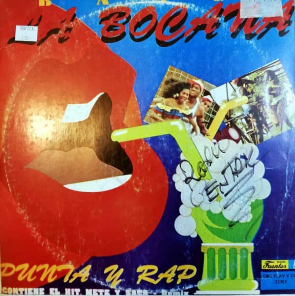 Disco de Vinilo Banda La Bocana - Punta Y Rap Vinyl Record
