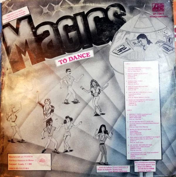 Disco de Vinilo Alfonso López - Magics To Dance Vinyl Record
