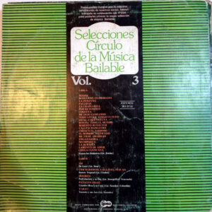 Disco de Vinilo Varios - Selecciones Cículo De La Música Bailable Vol 3 Vinyl Record