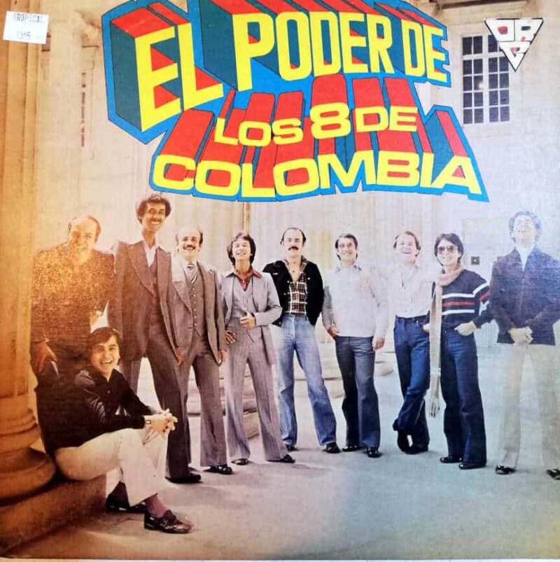 Disco de Vinilo Los 8 De Colombia - El Poder De Los 8 De Colombia Vinyl Record