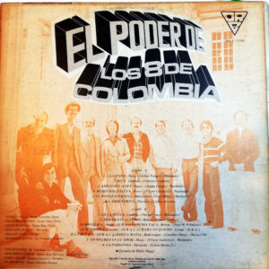 Disco de Vinilo Los 8 De Colombia - El Poder De Los 8 De Colombia Vinyl Record