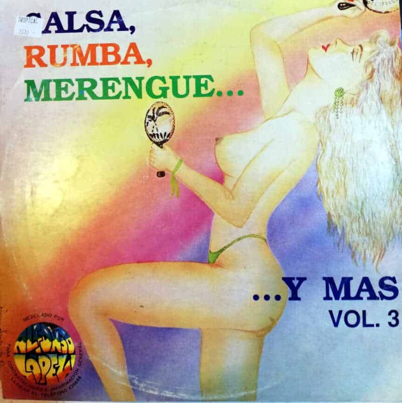 Disco de Vinilo Alfonso López - Salsa, Rumba Merengue Y Más Vol 3 Vinyl Record