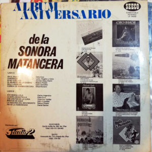 Disco de Vinilo Sonora Matancera - Album Aniversario Vinyl Record