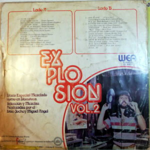 Disco de Vinilo Miguel Angel - Explosión Vol 2 Vinyl Record