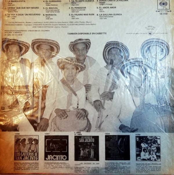 Disco de Vinilo Los Gaiteros De San Jacinto - Te Voy A Dejá Un Recuerdo Vinyl Record