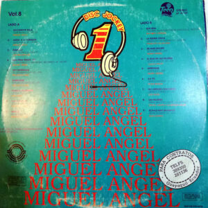 Disco de Vinilo Miguel Angel - Las Súper Mezcladas Vol 8 Vinyl Record