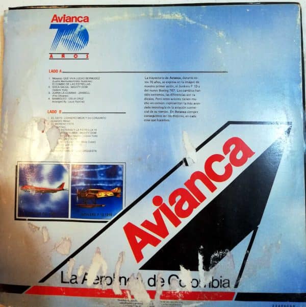 Disco de Vinilo Varios - Avianca 70 Años Vinyl Record