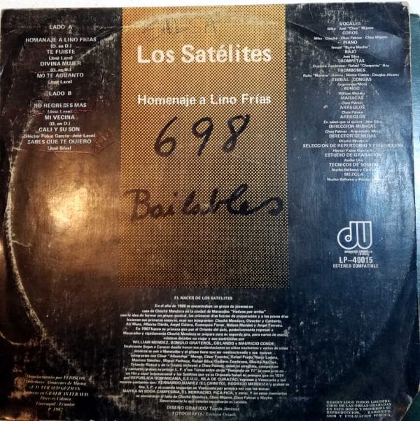 Disco de Vinilo Los Satélites - Homenaje A Lino Frías Vinyl Record