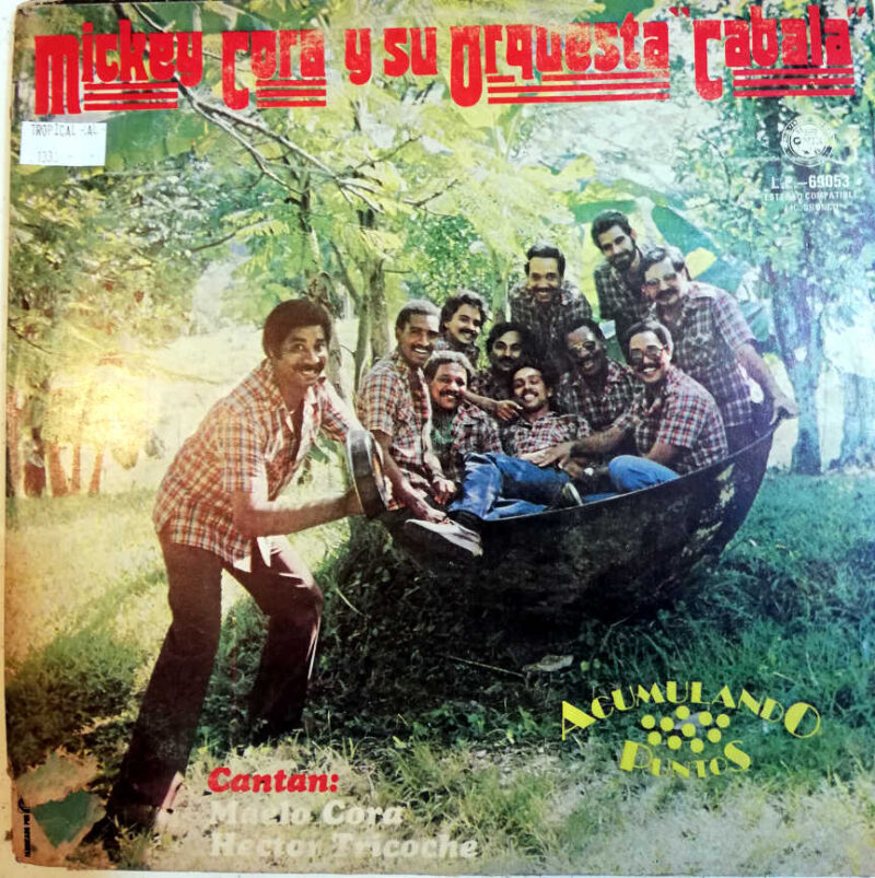 Disco de Vinilo Mickey Cora Y Su Orquesta Cábala - Acumulando Puntos Vinyl Record