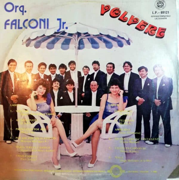 Disco de Vinilo Orquesta Falconí Junior - Volveré Vinyl Record