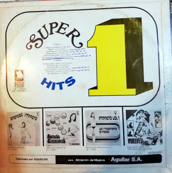 Disco de Vinilo Varios - Súper Hits Vinyl Record