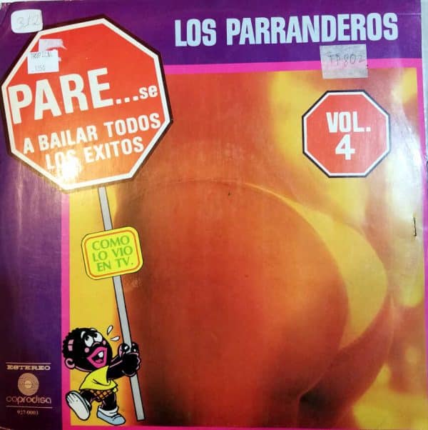 Disco de Vinilo Los Parranderos - Párese A Bailar Todos Los Éxitos Vol 4 Vinyl Record