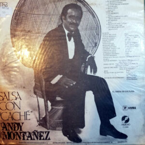 Disco de Vinilo Andy Montañez - Salsa Con Caché Vinyl Record