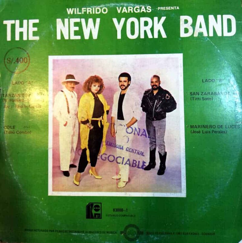 Disco de Vinilo Wilfrido Vargas - The New York Band Vinyl Record
