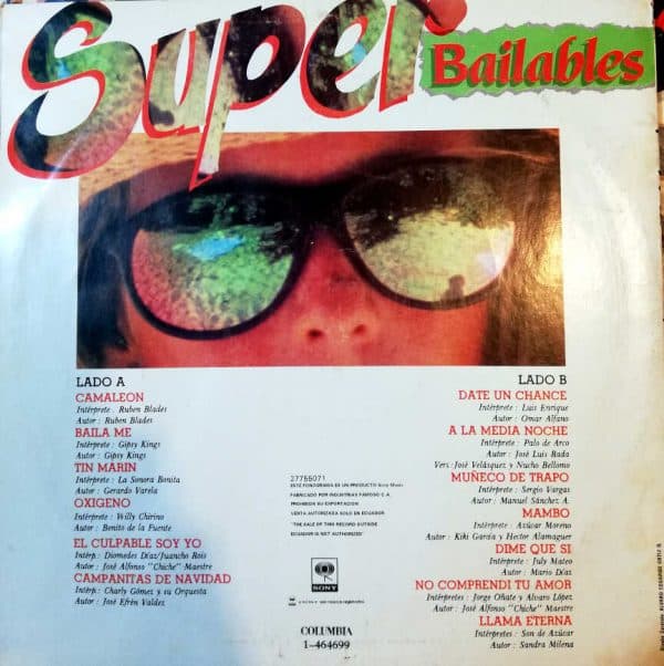 Disco de Vinilo Varios - Súper Bailables Vinyl Record