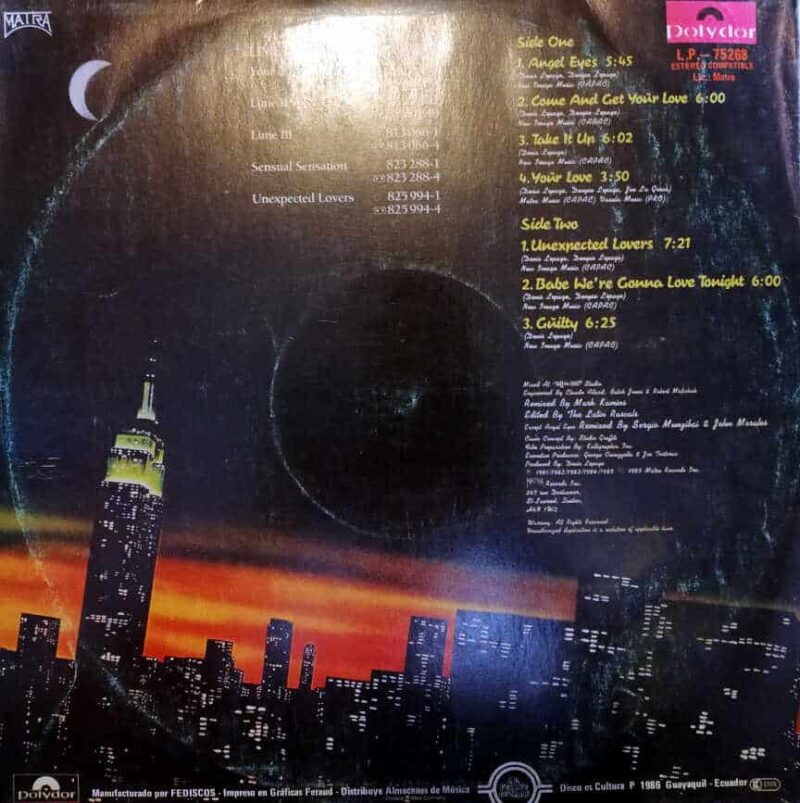Disco de Vinilo Lime - The Greatest Hits Vinyl Record