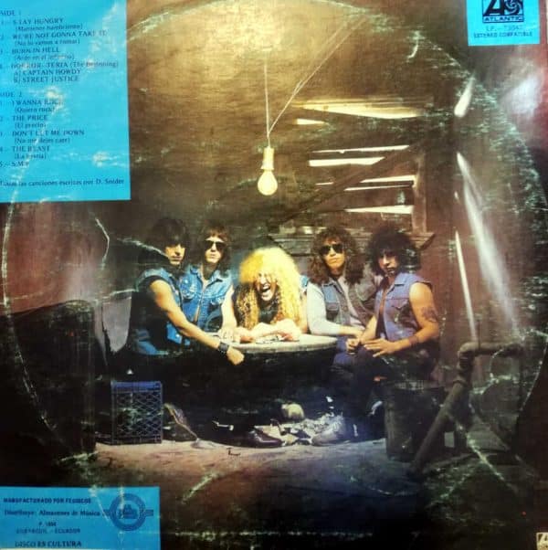 Disco de Vinilo Twisted Sister - Stay Hungry Vinyl Record