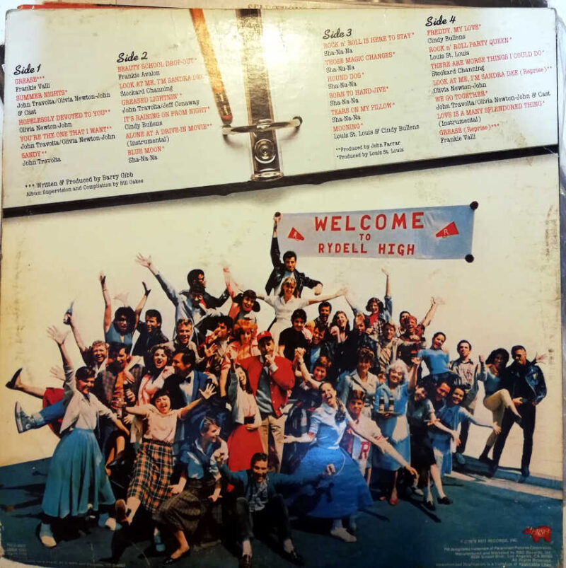 Disco de Vinilo Grease Vinyl Record