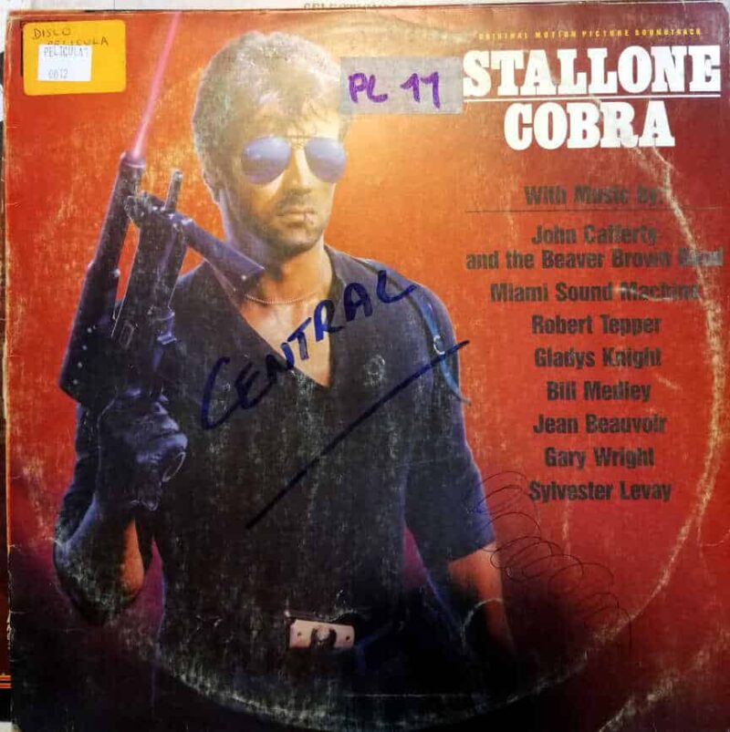 Disco de Vinilo Stallone Cobra Vinyl Record