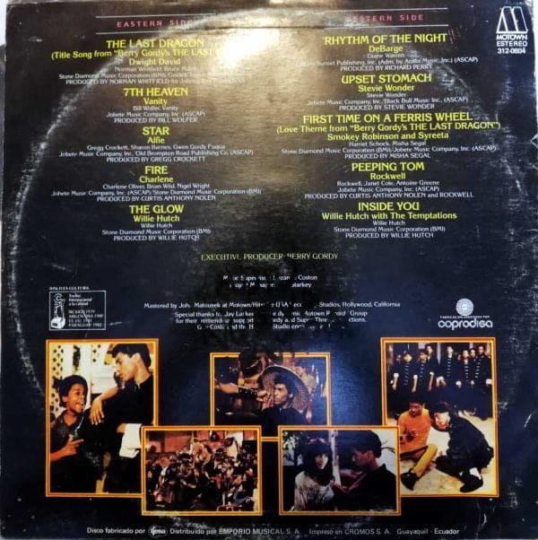 Disco de Vinilo The Last Dragon Vinyl Record