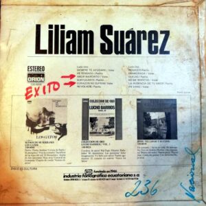 Disco de Vinilo Liliam Suarez - Liliam Suarez Vinyl Record