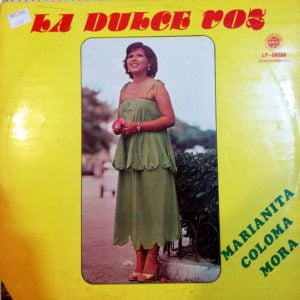 Disco de Vinilo Marianita Coloma Mora - La Dulce Voz Vinyl Record