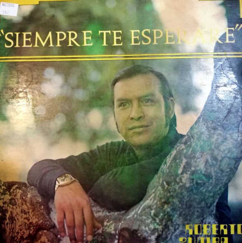 Disco de Vinilo Roberto Zumba - Siempre te esperaré Vinyl Record