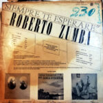 Disco de Vinilo Roberto Zumba - Siempre te esperaré Vinyl Record