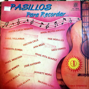 Disco de Vinilo Varios - Pasillos para recordar Vinyl Record