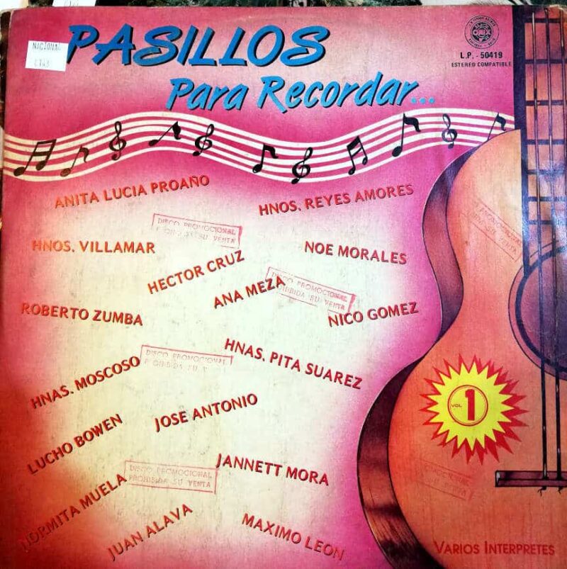 Disco de Vinilo Varios - Pasillos para recordar Vinyl Record