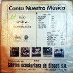 Disco de Vinilo Dúo Ayala Coronado - Canta nuestra música Vinyl Record