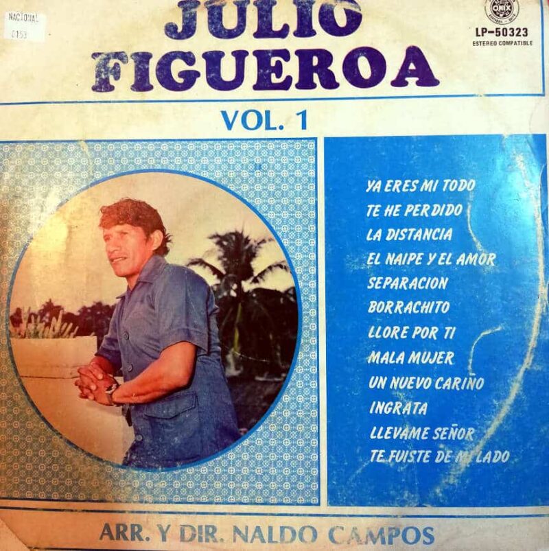 Disco de Vinilo Julio Figueroa - Julio Figueroa Vol 1 Vinyl Record