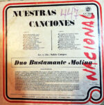 Disco de Vinilo Dúo Bustamante Molina - Nuestras canciones Vinyl Record