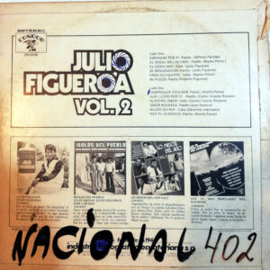 Disco de Vinilo Julio Figueroa - Julio Figueroa Vol 2 Vinyl Record