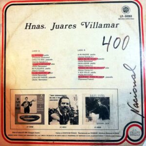 Disco de Vinilo Hermanas Juares Villamar - Hermanas Juares Villamar Vinyl Record