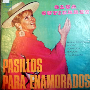 Disco de Vinilo Olga Gutiérrez - Pasillos para enamorados Vinyl Record