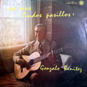 Disco de Vinilo Gonzalo Benítez - Los más lindos Pasillos Vinyl Record
