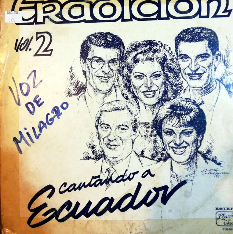 Disco de Vinilo Tradición - Cantando a Ecuador Vol 2 Vinyl Record