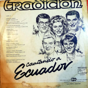 Disco de Vinilo Tradición - Cantando a Ecuador Vol 2 Vinyl Record