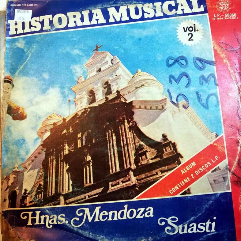 Disco de Vinilo Hermanas Mendoza Suasti - Historia Musical Vol 2 Vinyl Record