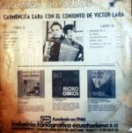 Disco de Vinilo Carmencita Lara - Aromas Criollos Vinyl Record