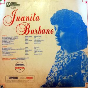 Disco de Vinilo Juanita Burbano - Juanita Burbano Vinyl Record